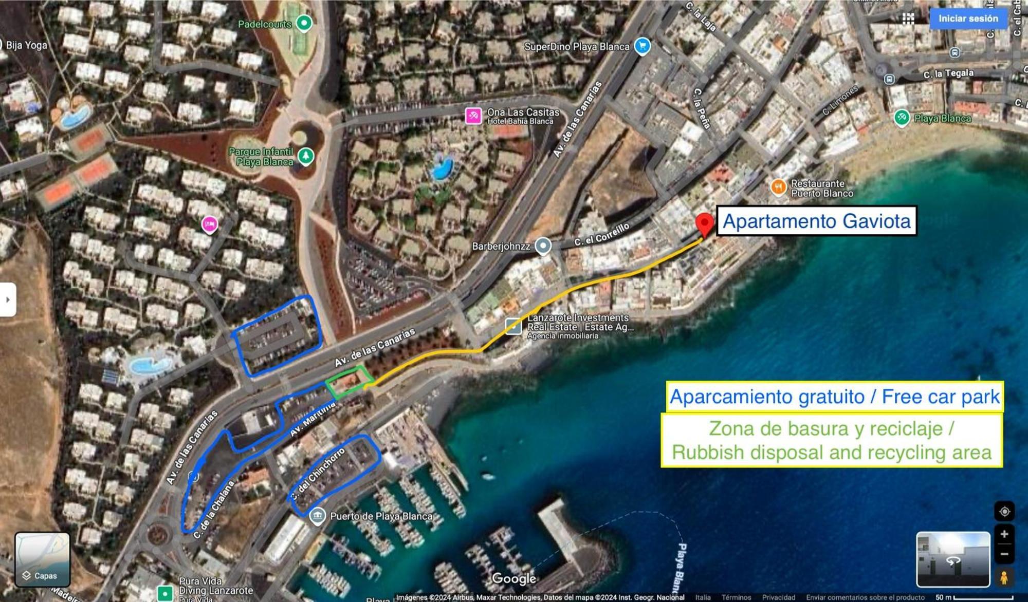 Apartamento Gaviota Playa Blanca Dış mekan fotoğraf